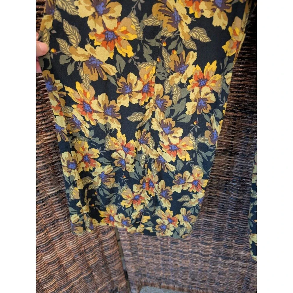 Free People Love Letter Two Piece Floral Pant Suit Set 2 Flirty Fairy Grunge